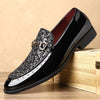 Men's Leather Formal Shoes, Pointed Toe, Slip-On, Style 5239