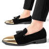 Men's Black Leather Formal Shoes, Pointed Toe, Business, Style 0487