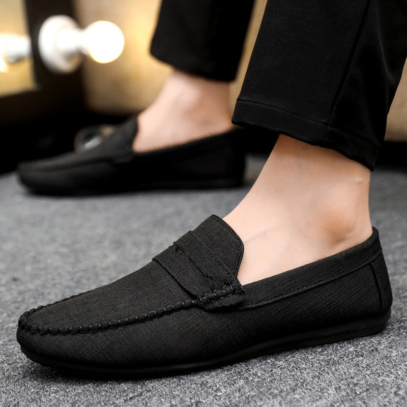 Men's Moccasin Loafers, Slip-On, Style 6327