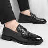 Men's Leather Formal Shoes, Crocodile Pattern, Crocodile Pattern, Style 9895