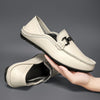Men's Leather Loafers, Business, Breathable, Style 6519