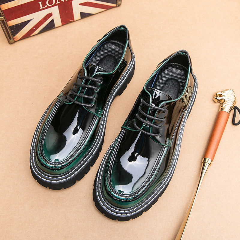 Men's Leather Formal Shoes, British Style, Style 7495
