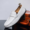 Men's Leather Loafers, Business, Style 7847