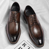 Men's Leather Formal Shoes, Business, British Style, Style 1655