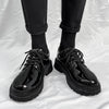 Men's Leather Derby Formal Shoes, Business, British Style, Style 6567