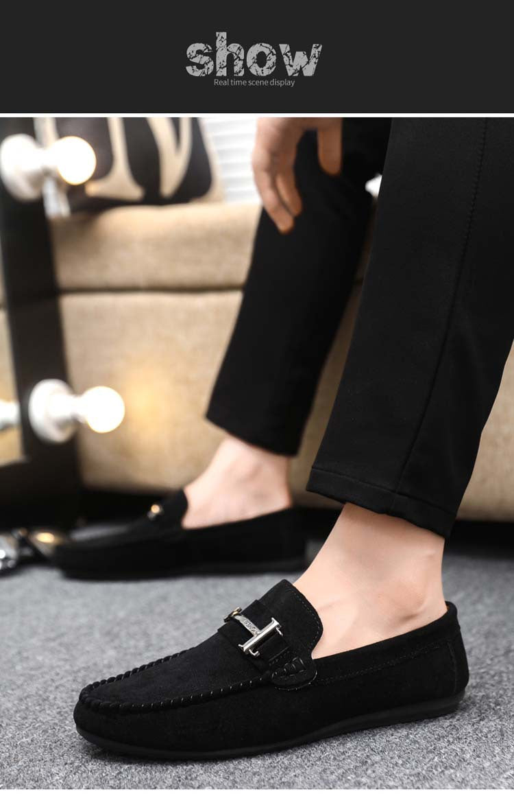 Spring summer social casual shoes trendy shoes beanie shoes men's lazy shoes slip-on men's shoes exp 7