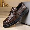 Men's Leather Formal Shoes, Crocodile Pattern, Crocodile Pattern, Style 0759