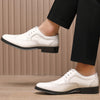 Men's Leather Formal Shoes, Pointed Toe, Business, Style 7687