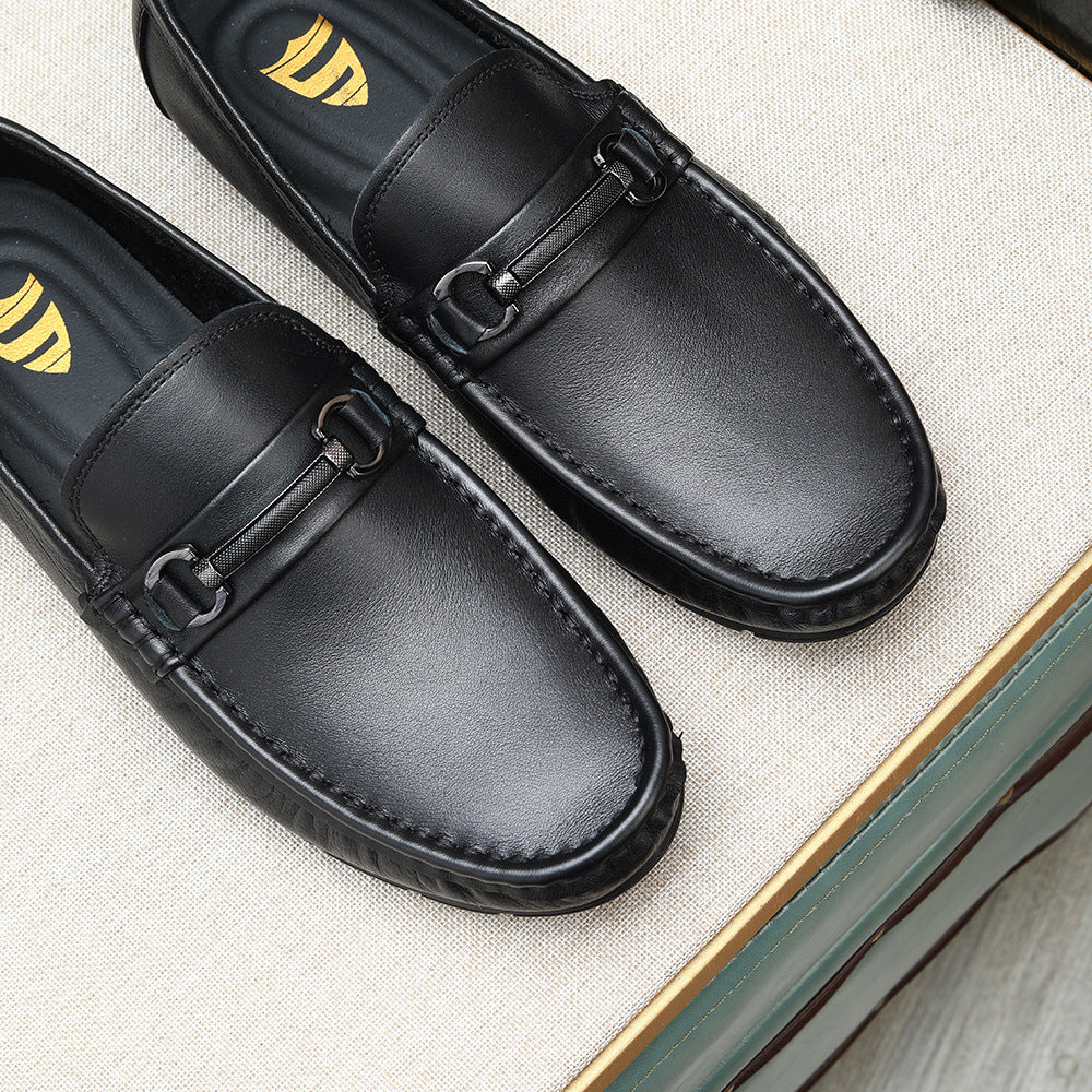 Value-for-money, ultra-soft, single-layer cowhide moccasins – new 2026 spring/summer collection. sli 10