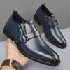 Men's Leather Formal Shoes, Pointed Toe, Business, Style 9175
