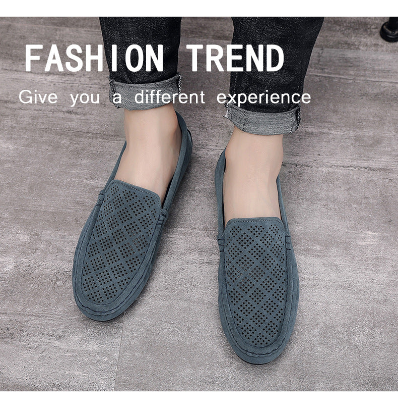 Bean shoes men's breathable cut outcasualtrendy men's shoes slip-on low-top slip-on loafers men's su 9