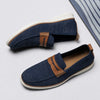Men's Leather Loafers, Business, Breathable, Style 2215