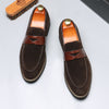 Men's Leather Formal Shoes, Pointed Toe, Slip-On, Style 2679