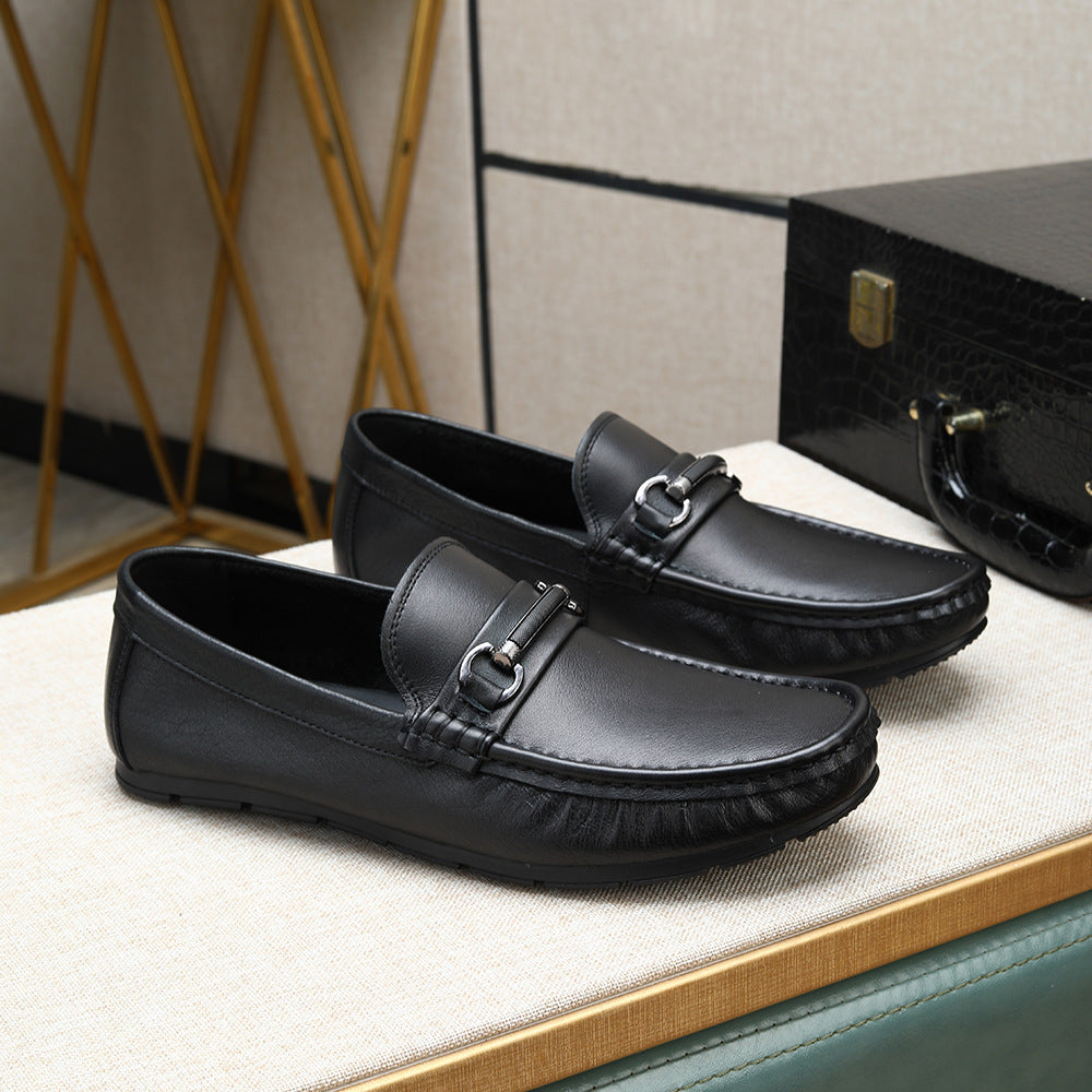 Value-for-money, ultra-soft, single-layer cowhide moccasins – new 2026 spring/summer collection. sli 13