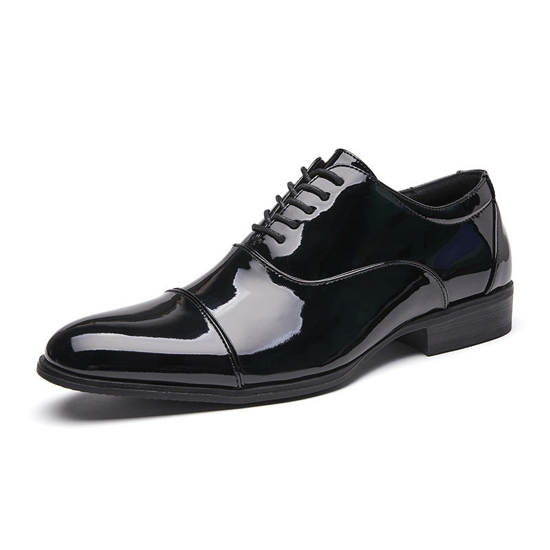 Men's Leather Formal Shoes, Business, British Style, Style 3431