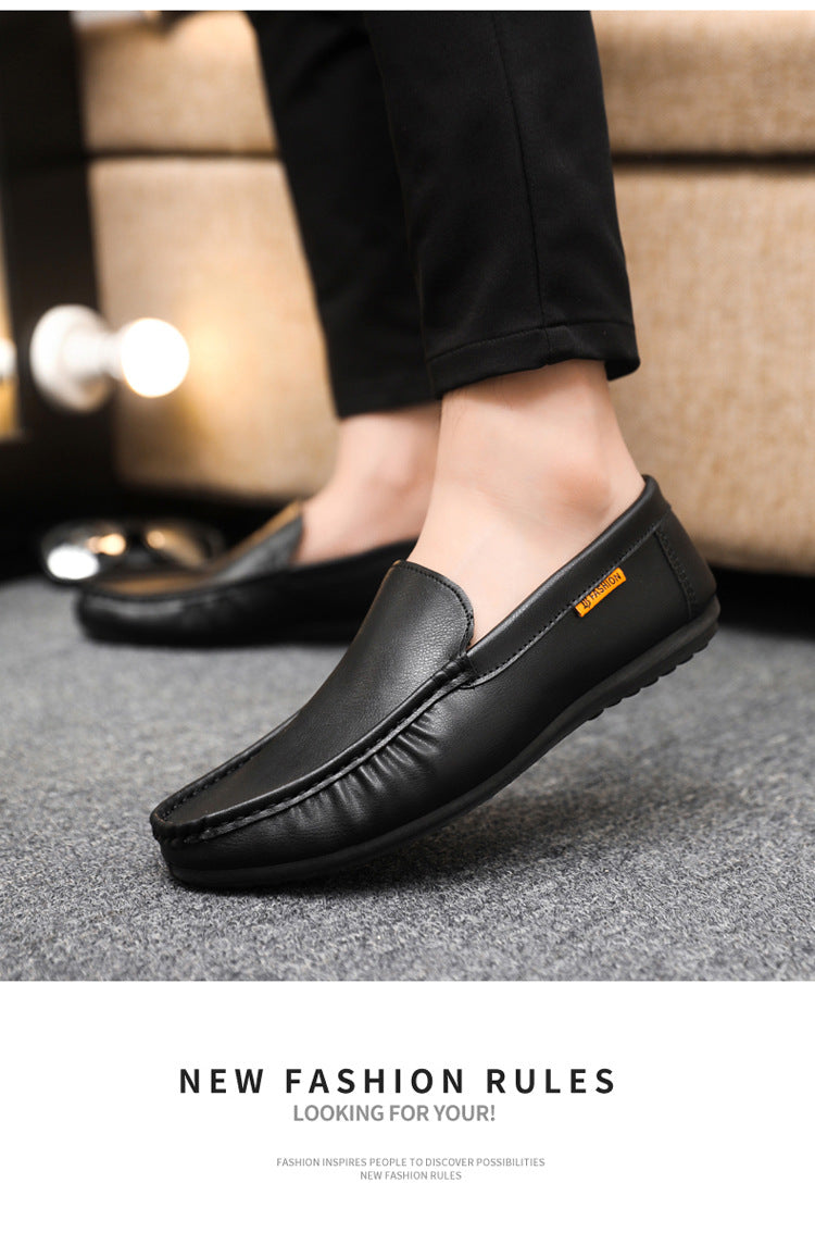 Spring autum social casual shoes trendy shoes beanie shoes men's lazy shoes loafers slip-on men's sh