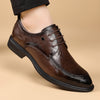 Men's Leather Formal Shoes, Pointed Toe, Business, Style 4551