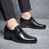 Men's Leather Formal Shoes, Business, Height Increasing, Style 0359