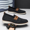 Men's Leather Loafers, Business, Breathable, Style 2215