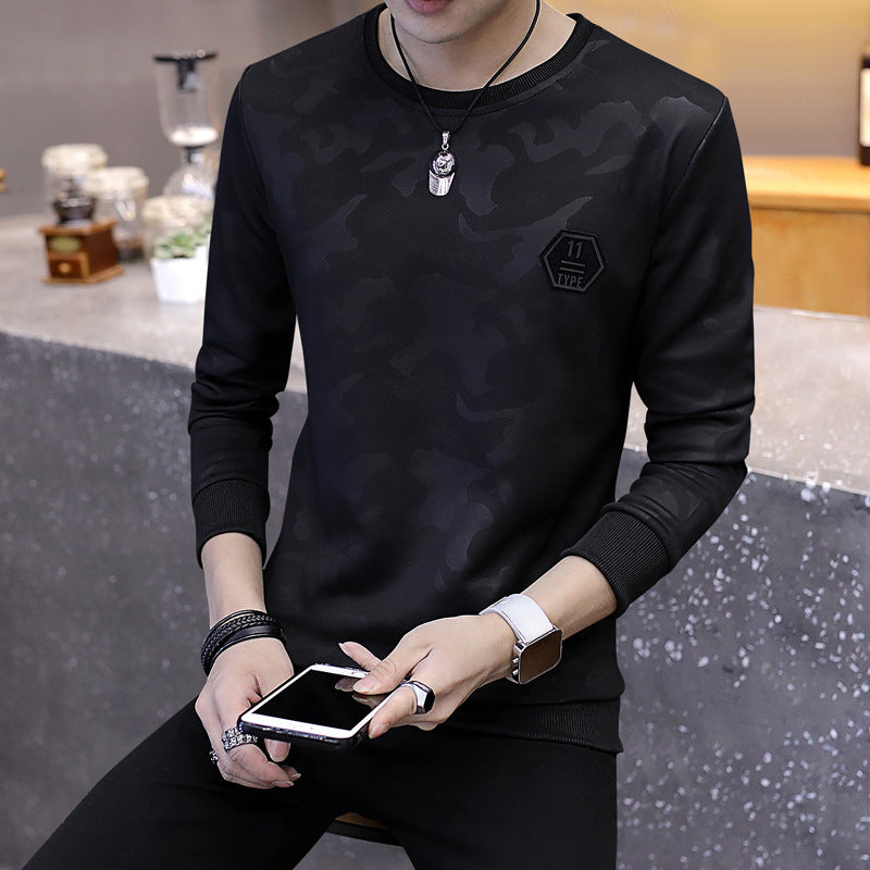 Men's Black Shirt, Style 6135