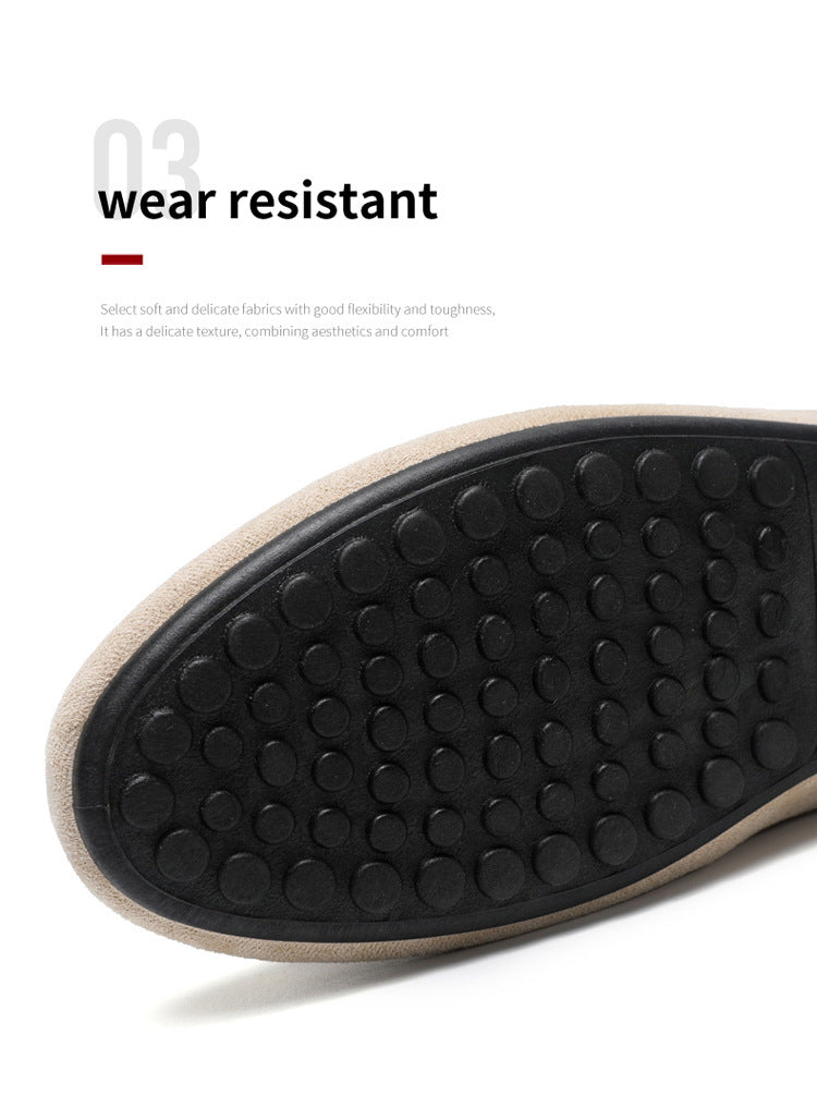 Spring autum social casual shoes trendy shoes beanie shoes men's lazy shoes loafers slip-on men's sh
