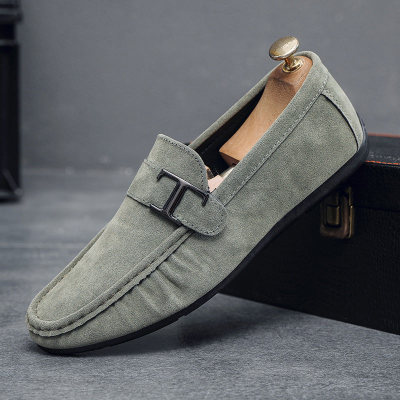 Doudou shoes for men douyin best selling same style autum loafers soft bottom breathable casual slip 9
