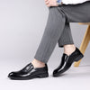 Men's Leather Loafers, Business, British Style, Style 7831