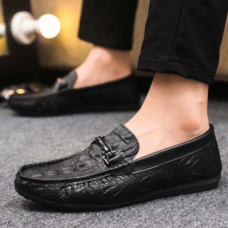 Men's Moccasin Loafers, Slip-On, Style 5975