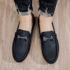 Men's Leather Loafers, Slip-On, British Style, Style 8647