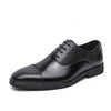 Men's Leather Formal Shoes, Business, British Style, Style 0727