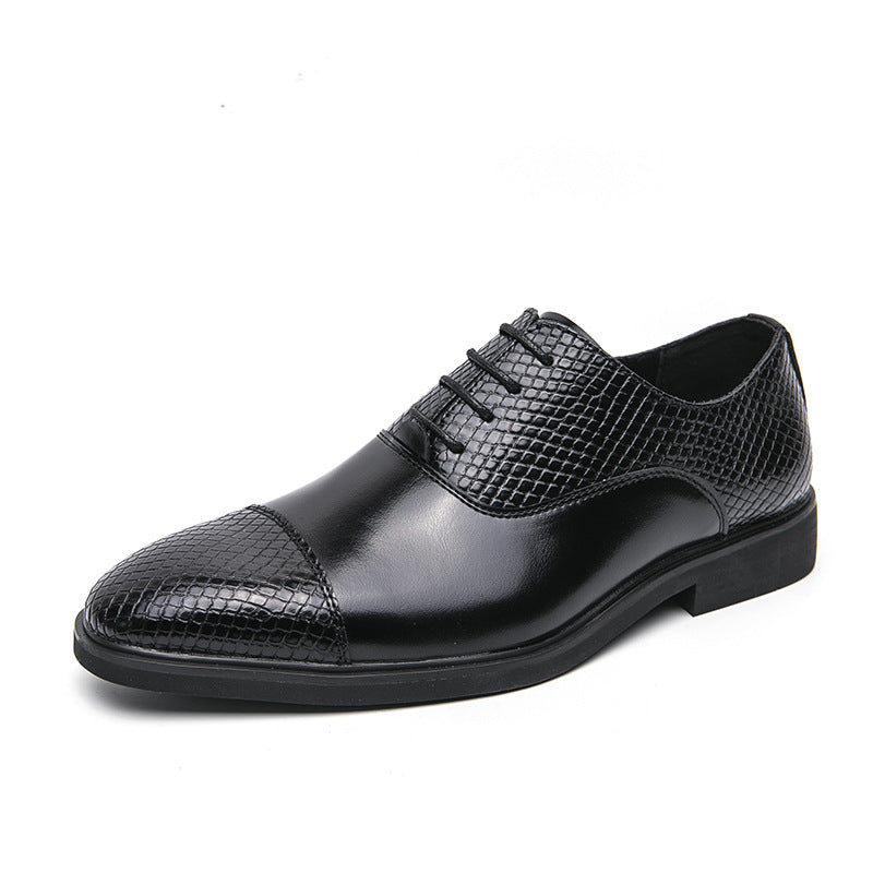 Cross-border men's shoes, plus size, british style formal leather shoes, men's business casual shoes 5