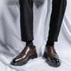 Men's Black Leather Formal Shoes, Business, Wedding
