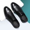 Men's Leather Formal Shoes, Business, Breathable, Style 9559
