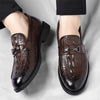 Men's Leather Formal Shoes, Crocodile Pattern, Crocodile Pattern, Style 9895