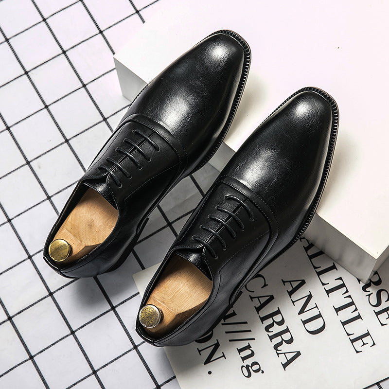 2026 cheap new spring/summer formal leather shoes business casual men's shoes youth comfortable 4
