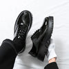 Men's Leather Formal Shoes, Slip-On, Business, Style 9911