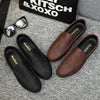 Men's Leather Loafers, Slip-On