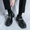 Men's Leather Loafers, Platform