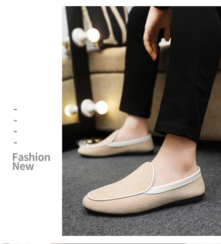 Spring autum social casual shoes trendy shoes beanie shoes men's lazy shoes loafers slip-on men's sh