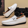 Men's Leather Loafers, Business, Breathable, Style 4167