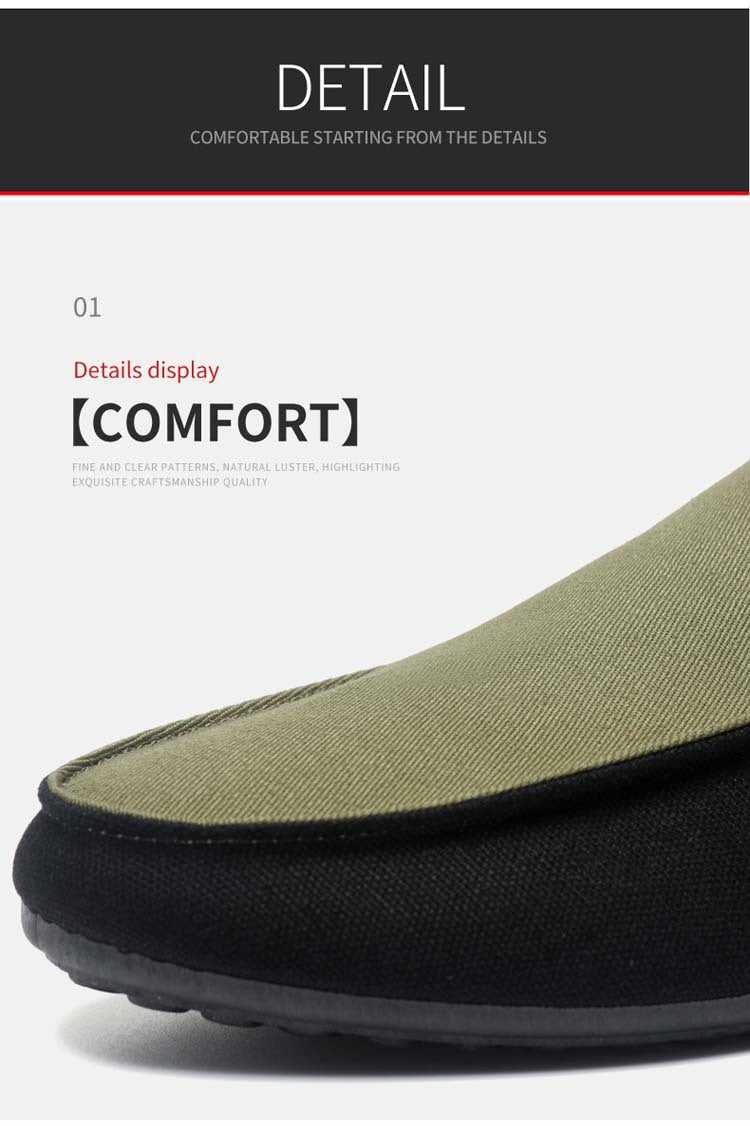 Spring/summer casual sneakers, trendy loafers, men's slip-ons, moccasins, one-step shoes, men's foot 10