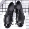 Men's Leather Formal Shoes, Business, Breathable, Style 1335