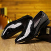 Casual patent leather dress shoes plus size men's shoes 2026 spring autumn new british style busines