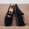 Men's Leather Loafers, Slip-On, Breathable