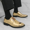 Men's Leather Formal Shoes, Pointed Toe, Business, Style 4583
