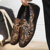 Spring autum social casual shoes trendy shoes beanie shoes men's lazy shoes loafers slip-on men's sh