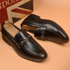 Men's Leather Loafers, Pointed Toe, Business