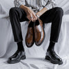 Men's Leather Formal Shoes, Business, British Style, Style 1511