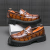Men's Leather Formal Shoes, Business, Height Increasing, Style 2823
