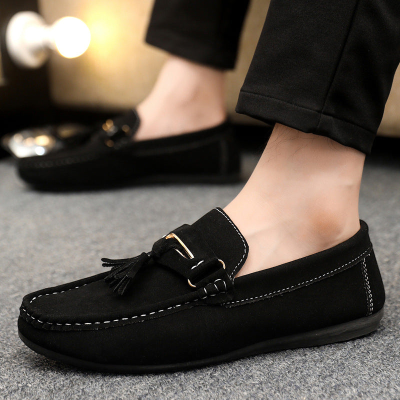Spring autum social casual shoes trendy shoes beanie shoes men's lazy shoes loafers slip-on men's sh 5